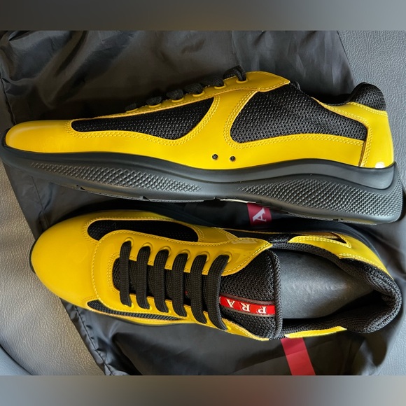[ Brand New ] ❗️PRADA  America\'s Cup sneakers size (UK) 9.5